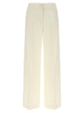 Brioni White Wool Casual Pants