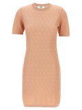 Fendi Multicolor Cotton Short Dress