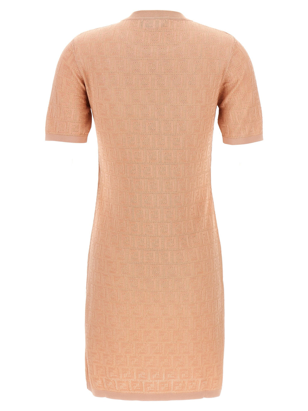 Fendi Multicolor Cotton Short Dress