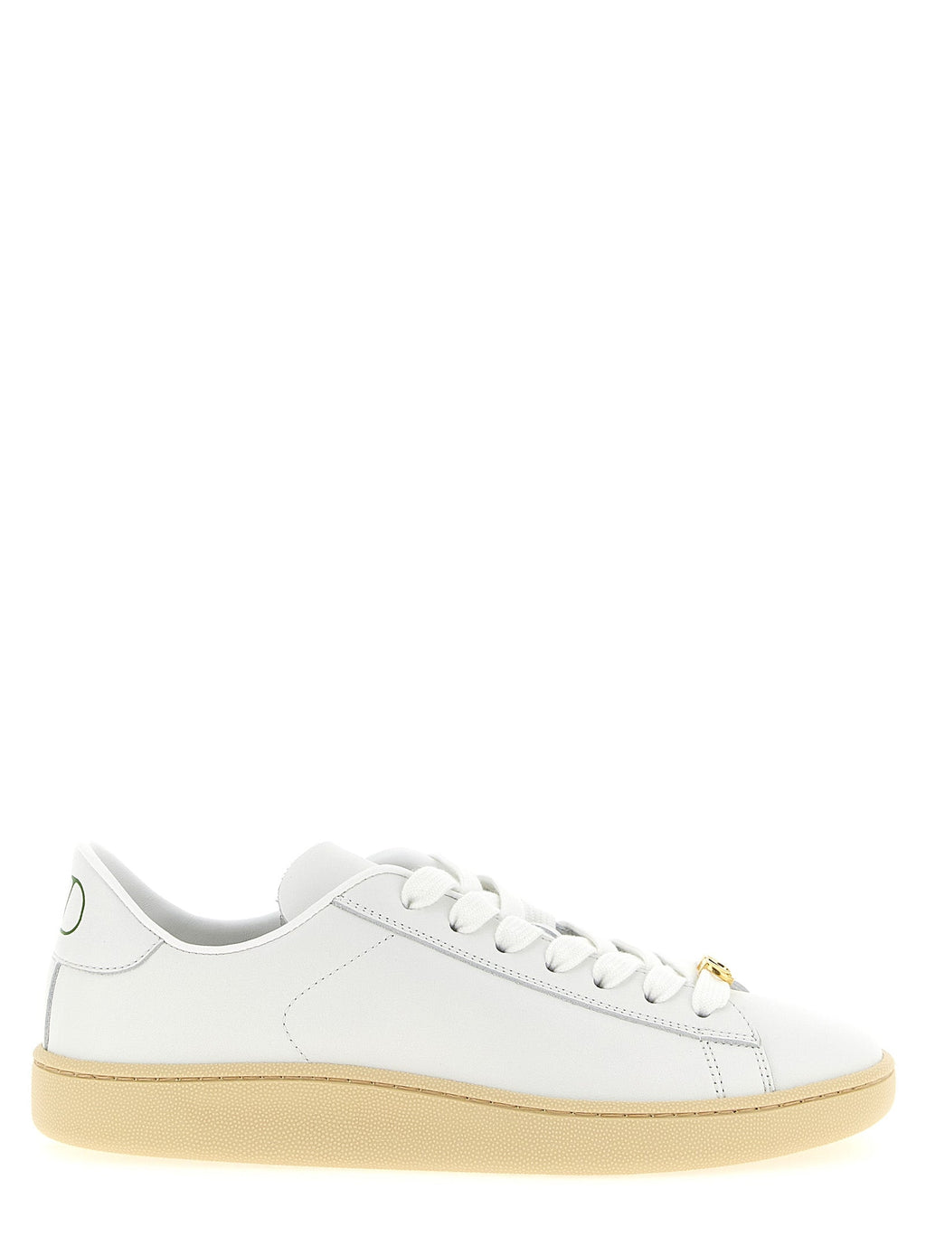 Valentino Garavani White Calfskin Sneakers