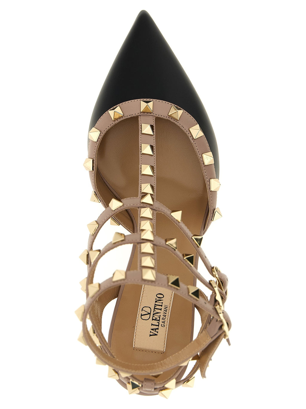 Valentino Garavani Multicolor Lamb Leather Mid Heel Pumps
