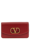 Valentino Garavani Multicolor Calfskin Clutch Bag