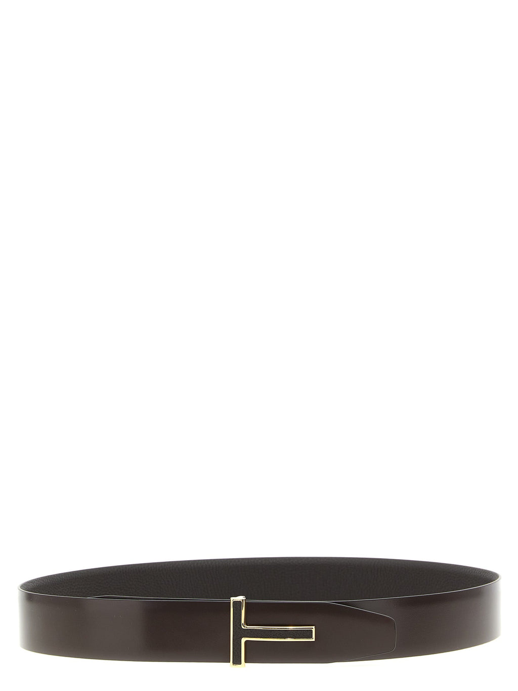 Tom Ford Brown Calfskin Belt