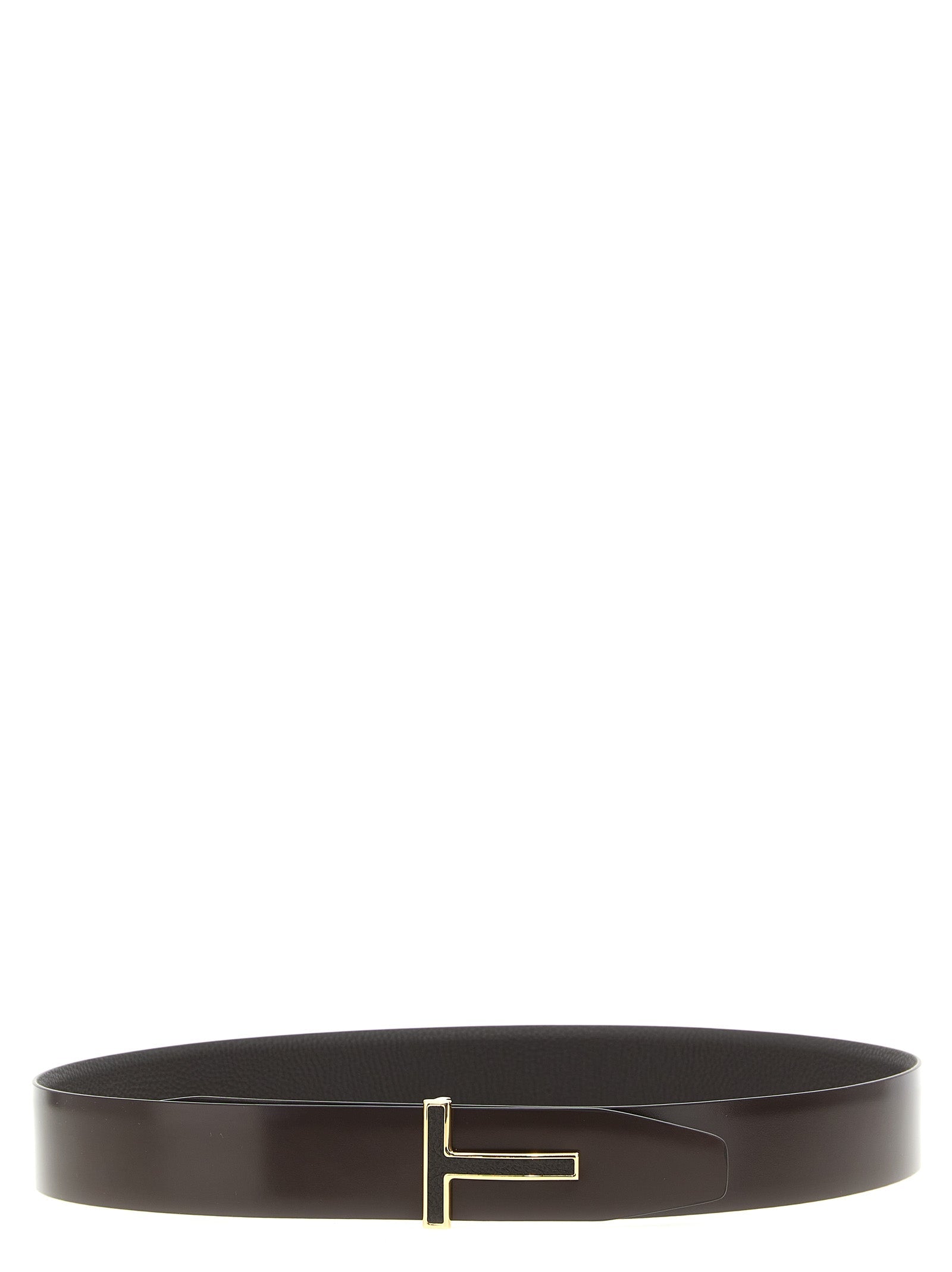 Tom Ford Brown Calfskin Belt