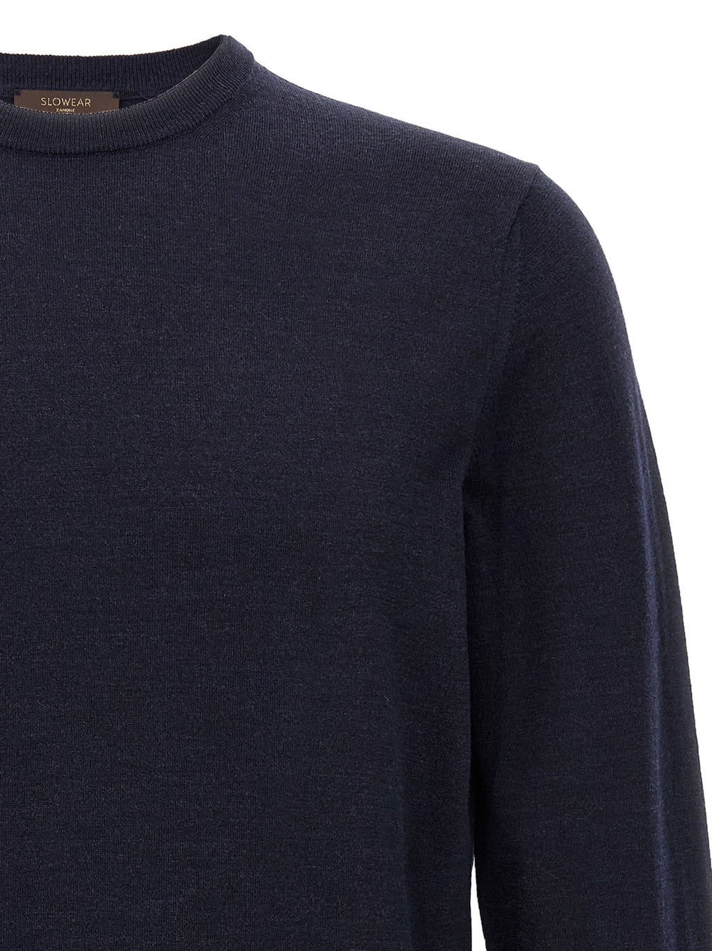 ZANONE Blue Virgin Wool Cardigan