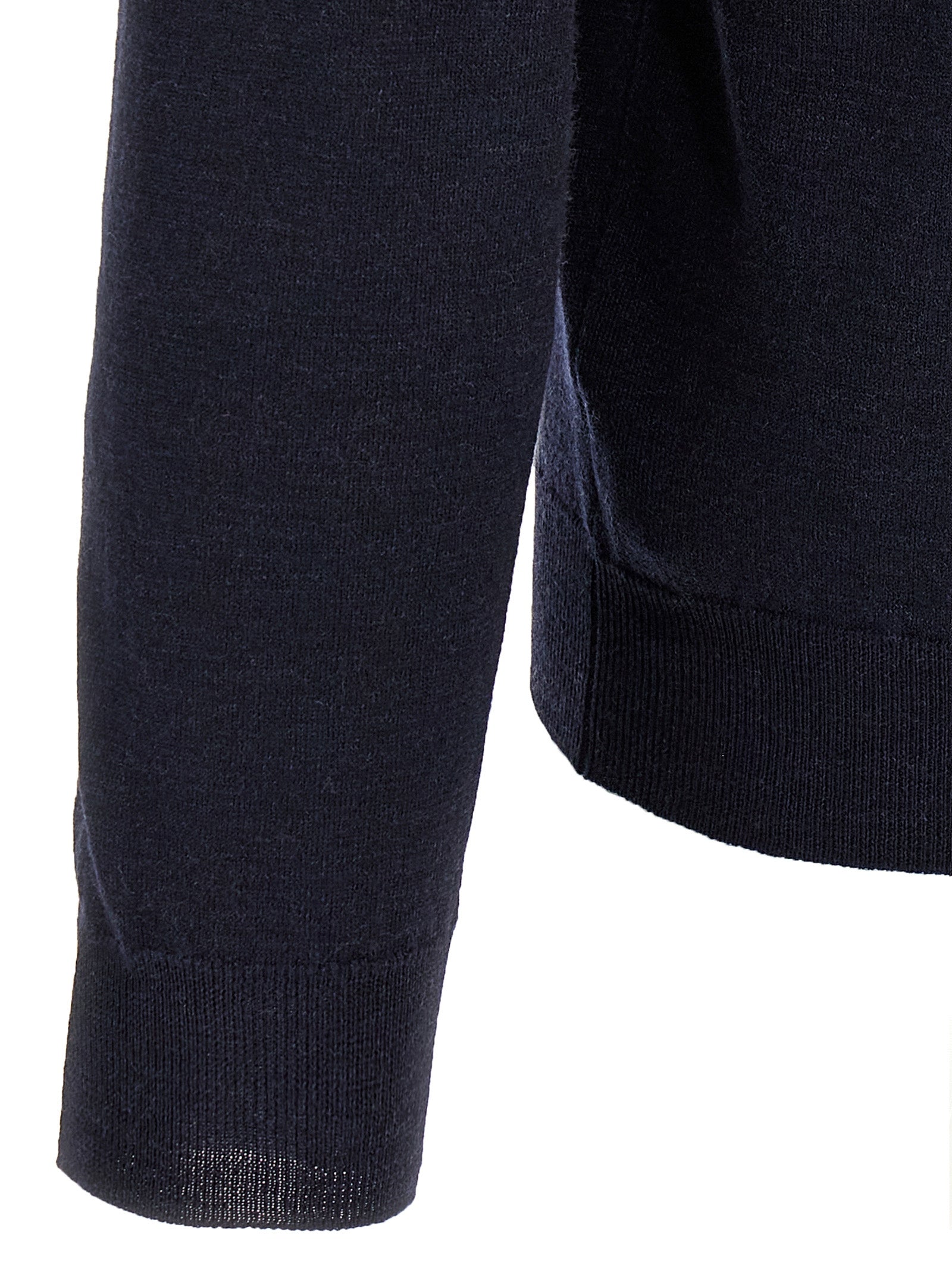 ZANONE Blue Virgin Wool Cardigan