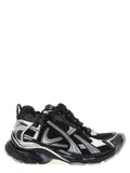 Balenciaga Black Polyethylene Athletic Sneakers