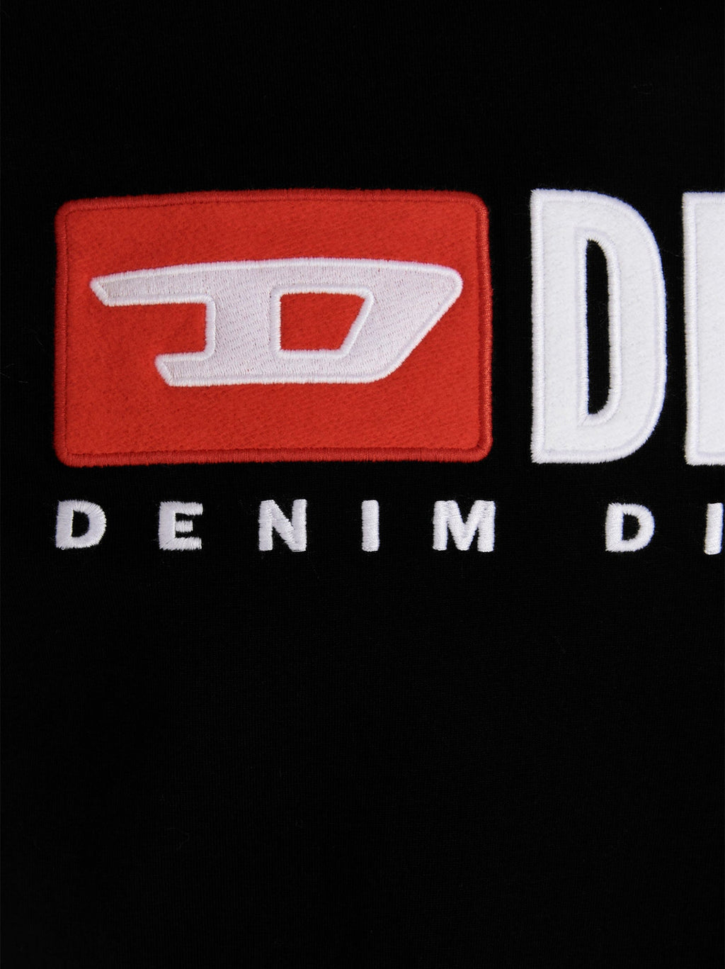 Diesel Black Cotton T-Shirt