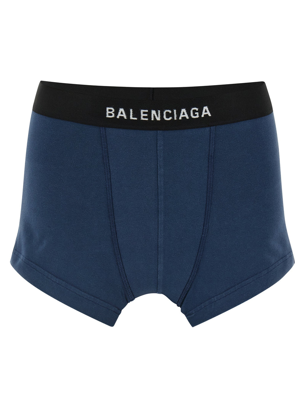 Balenciaga Blue Cotton Long Skirt