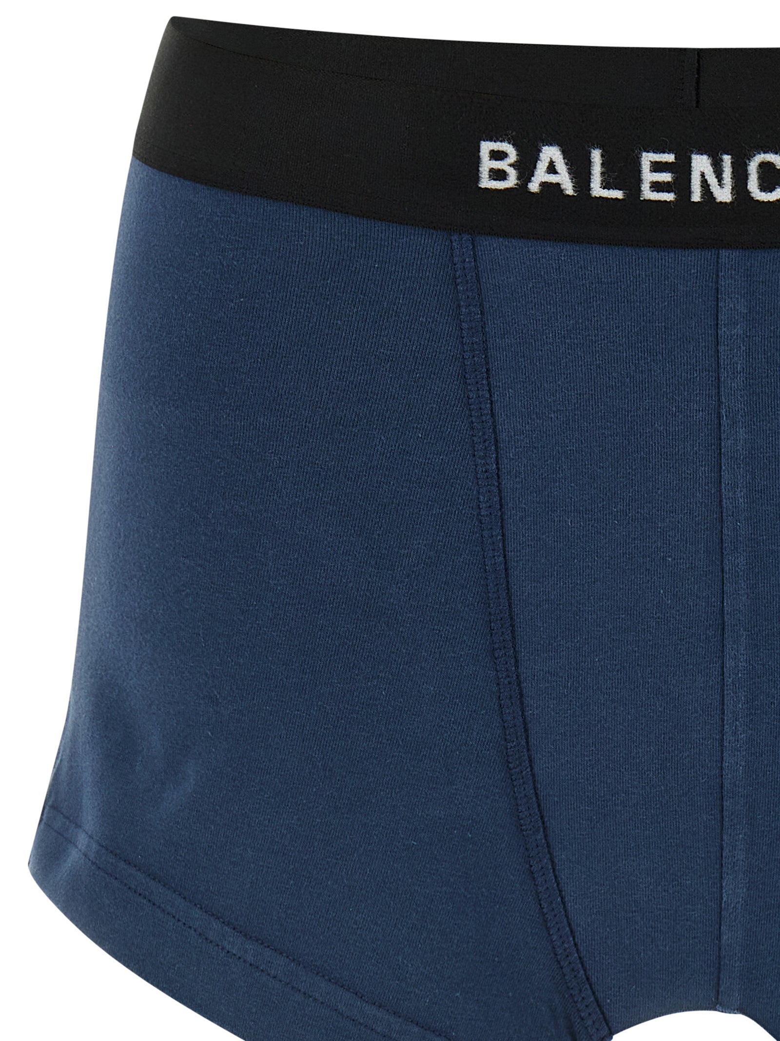 Balenciaga Blue Cotton Long Skirt