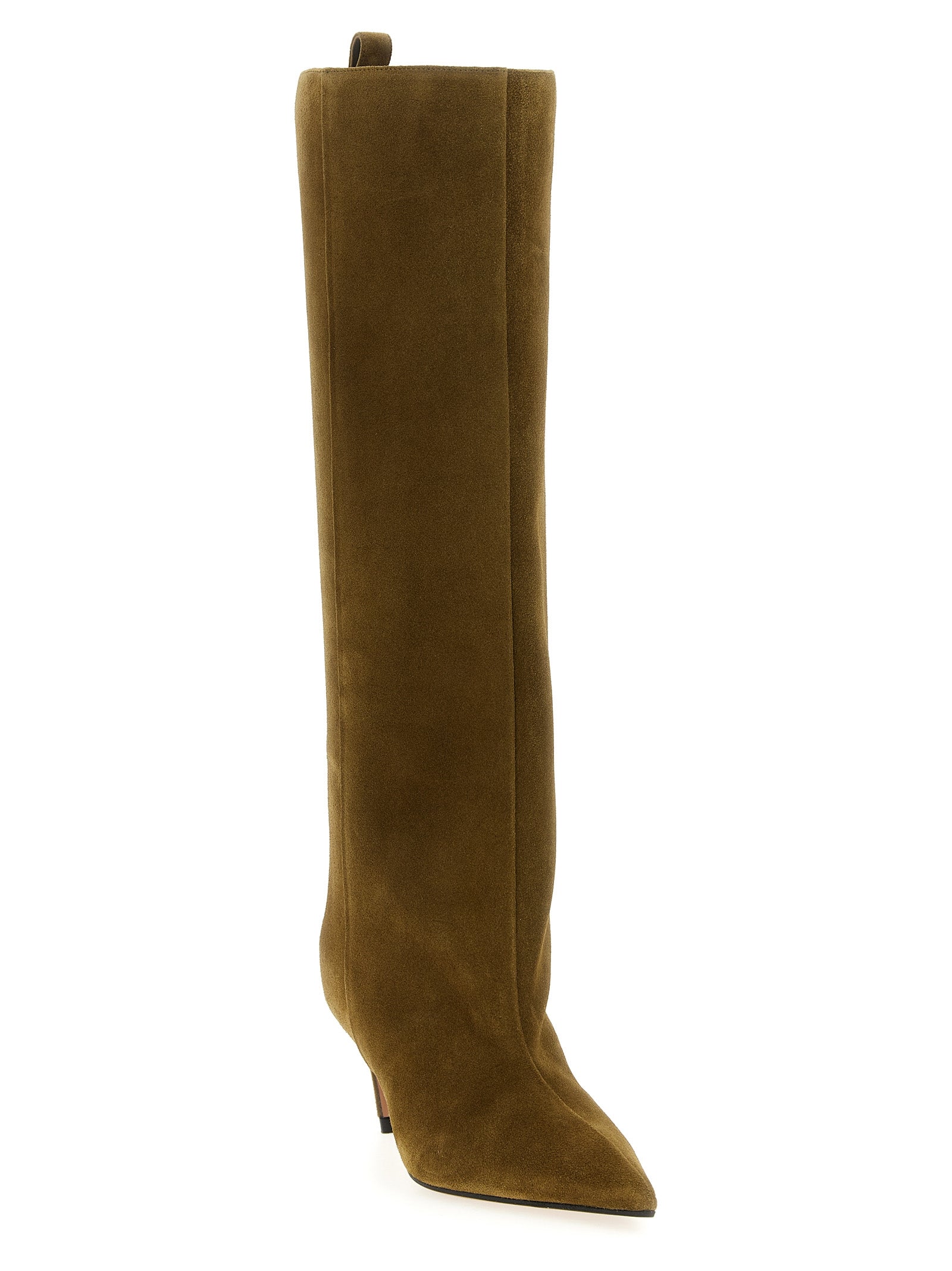 The Attico Bicolor Goatskin Over The Knee