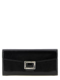 Roger Vivier Black Calfskin Cardholder