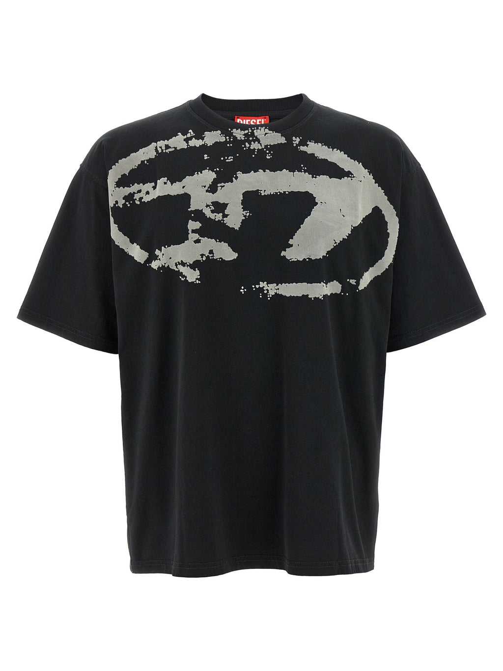 Diesel Black Cotton T-Shirt