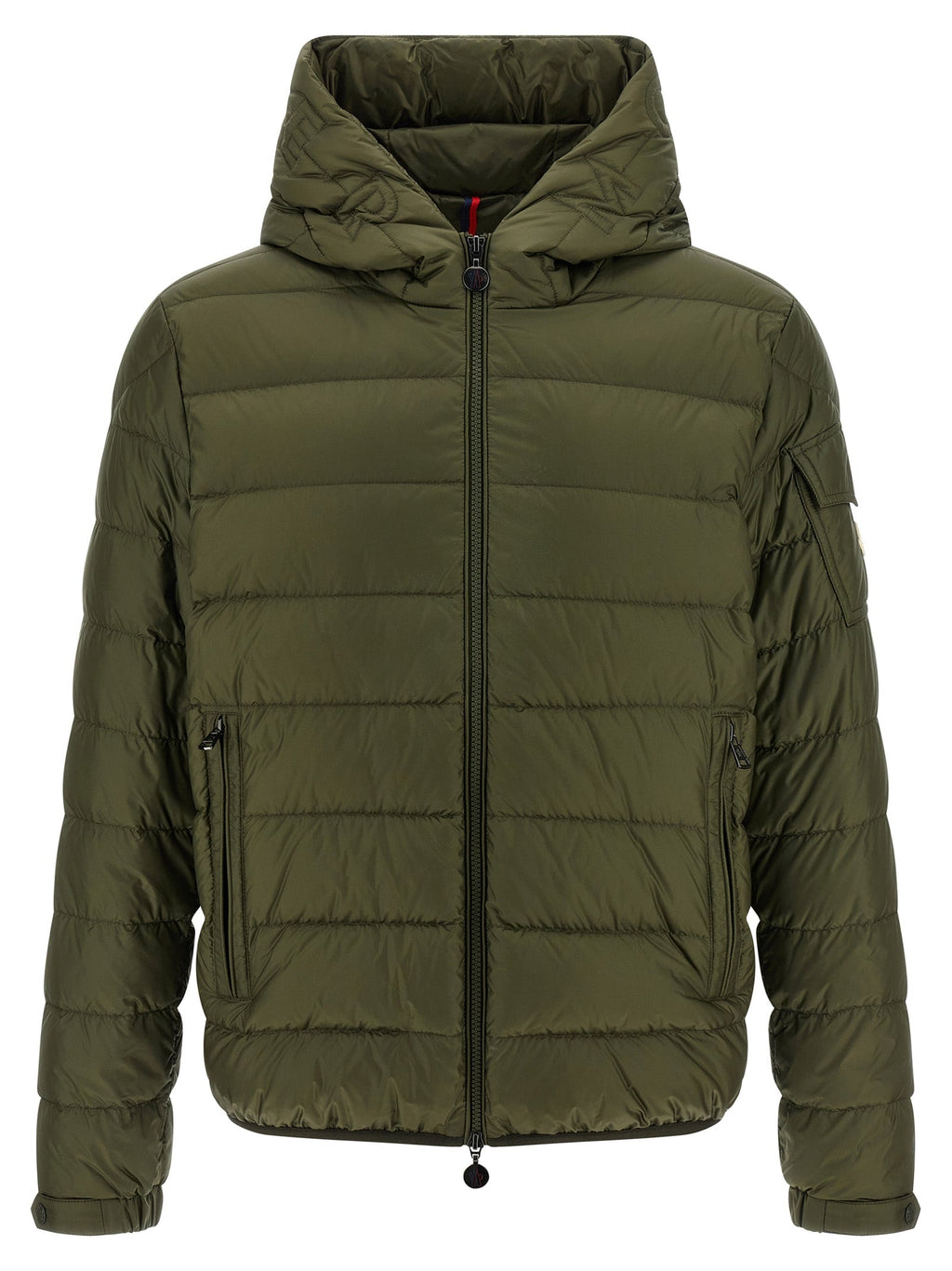 Moncler Bicolor Polyamide Full-Length Jacket