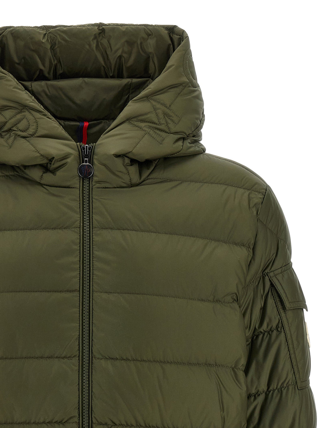 Moncler Bicolor Polyamide Full-Length Jacket