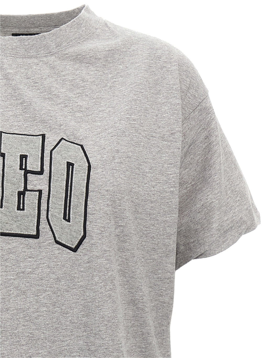 Balenciaga Gray Cotton T-Shirt