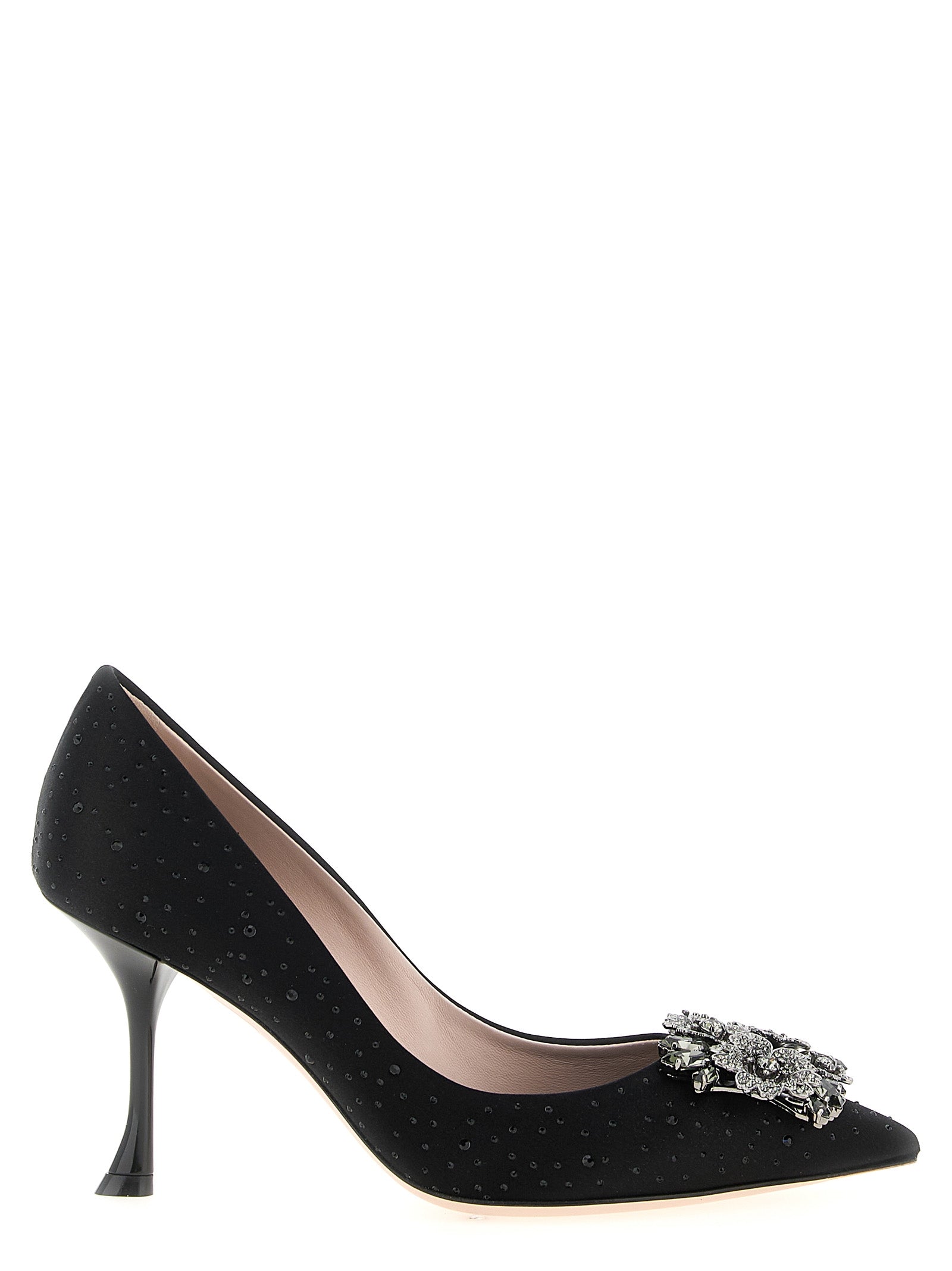Roger Vivier Black Viscose High Heel Pumps
