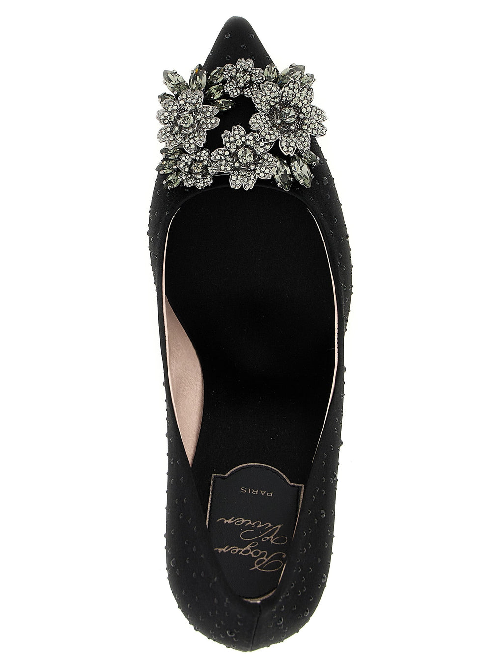 Roger Vivier Black Viscose High Heel Pumps