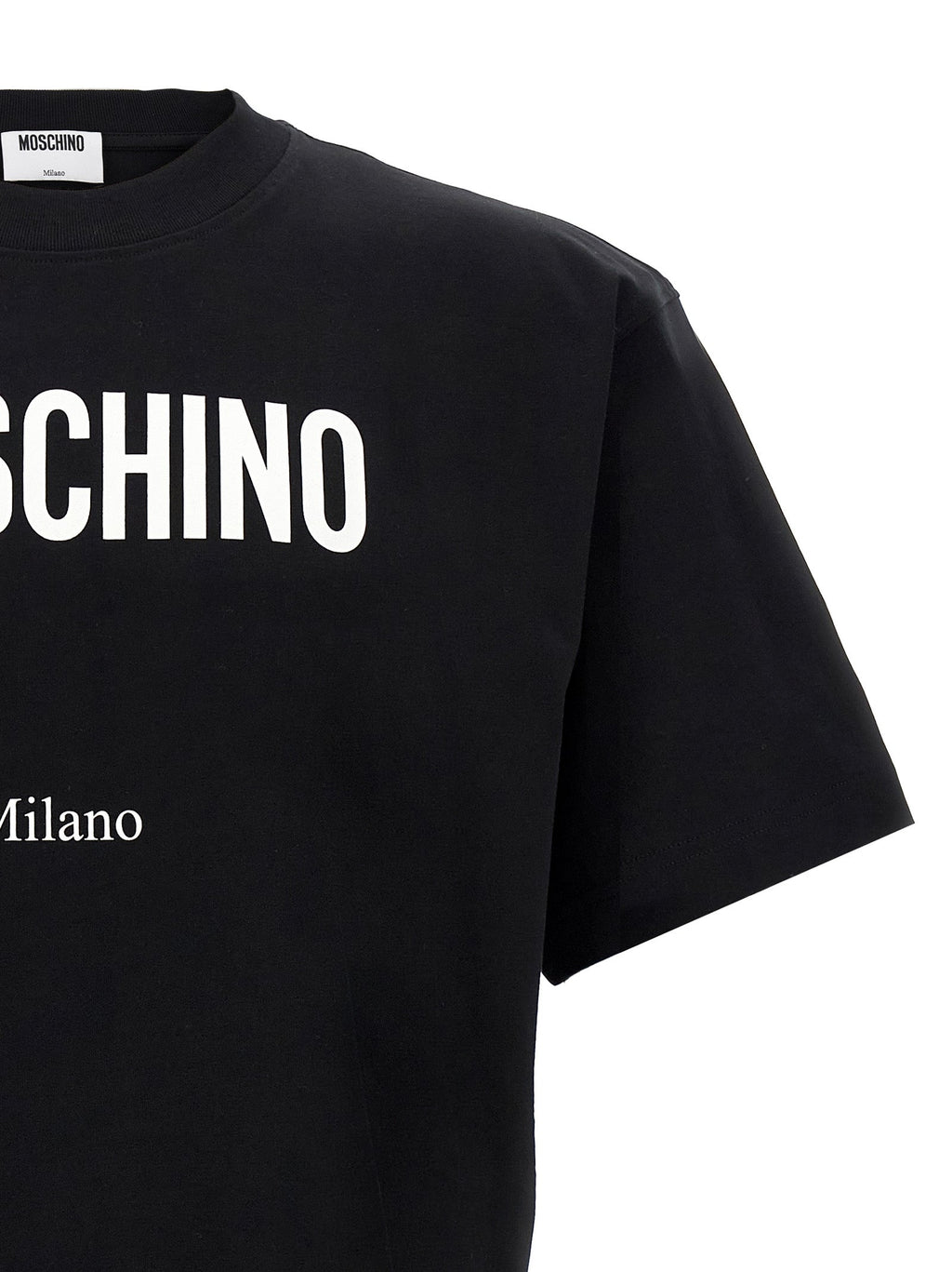 Moschino Bicolor Cotton T-Shirt