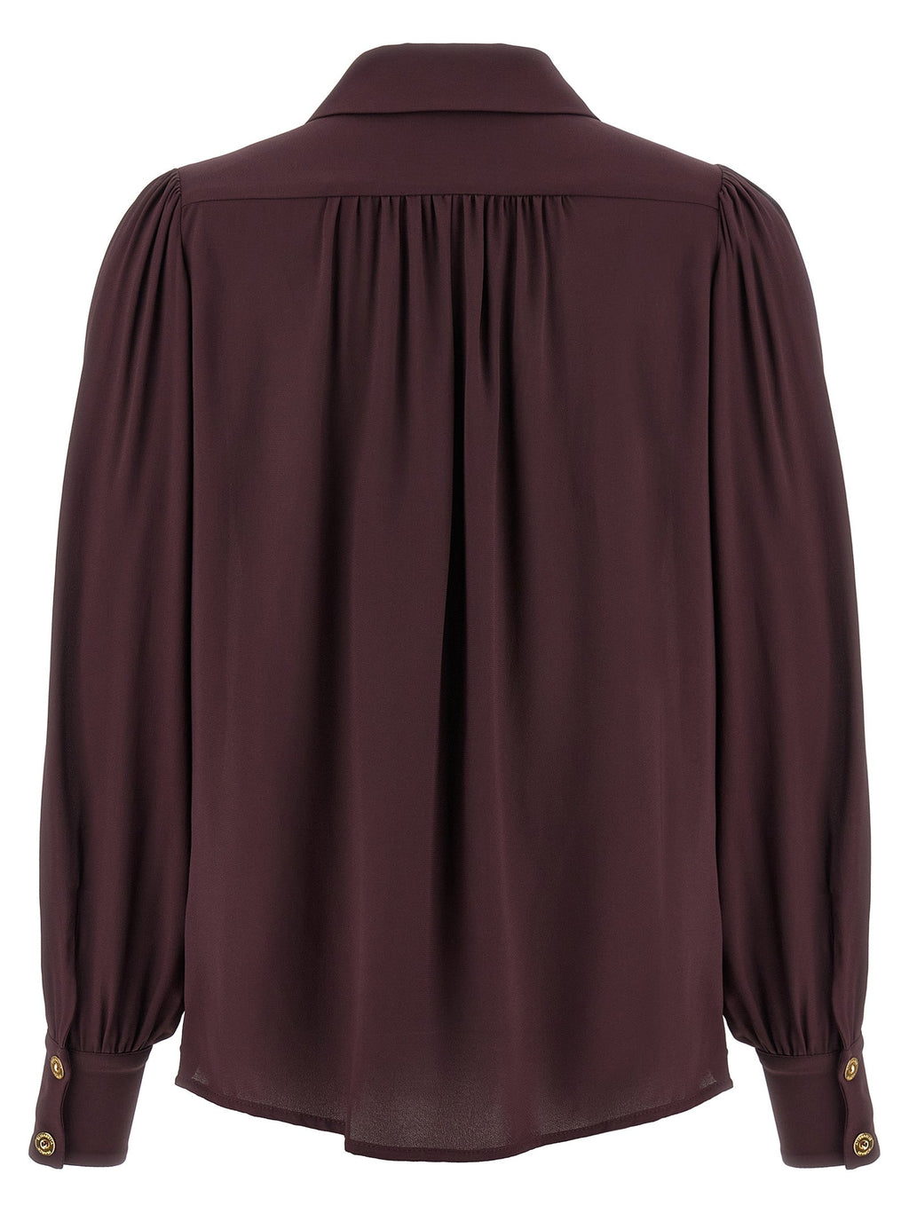 Elisabetta Franchi Purple Viscose Blouse