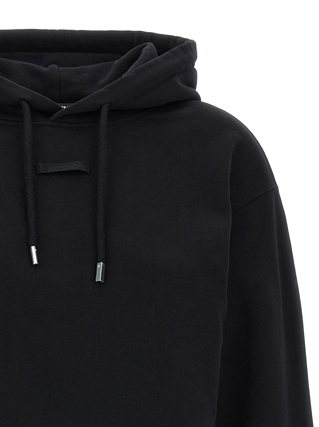 Jacquemus Black Cotton Hoodie