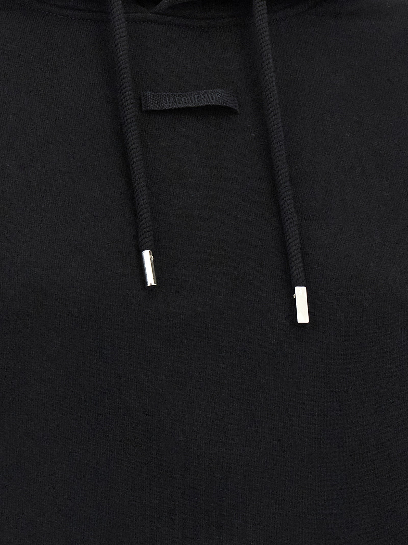 Jacquemus Black Cotton Hoodie