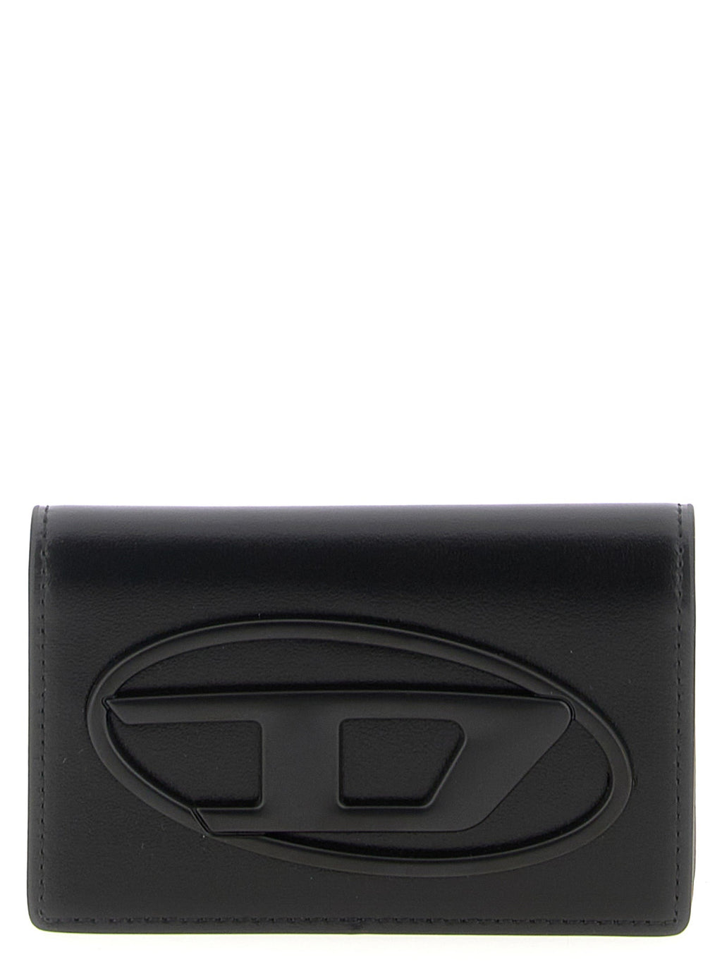 Diesel Black Leather Cardholder