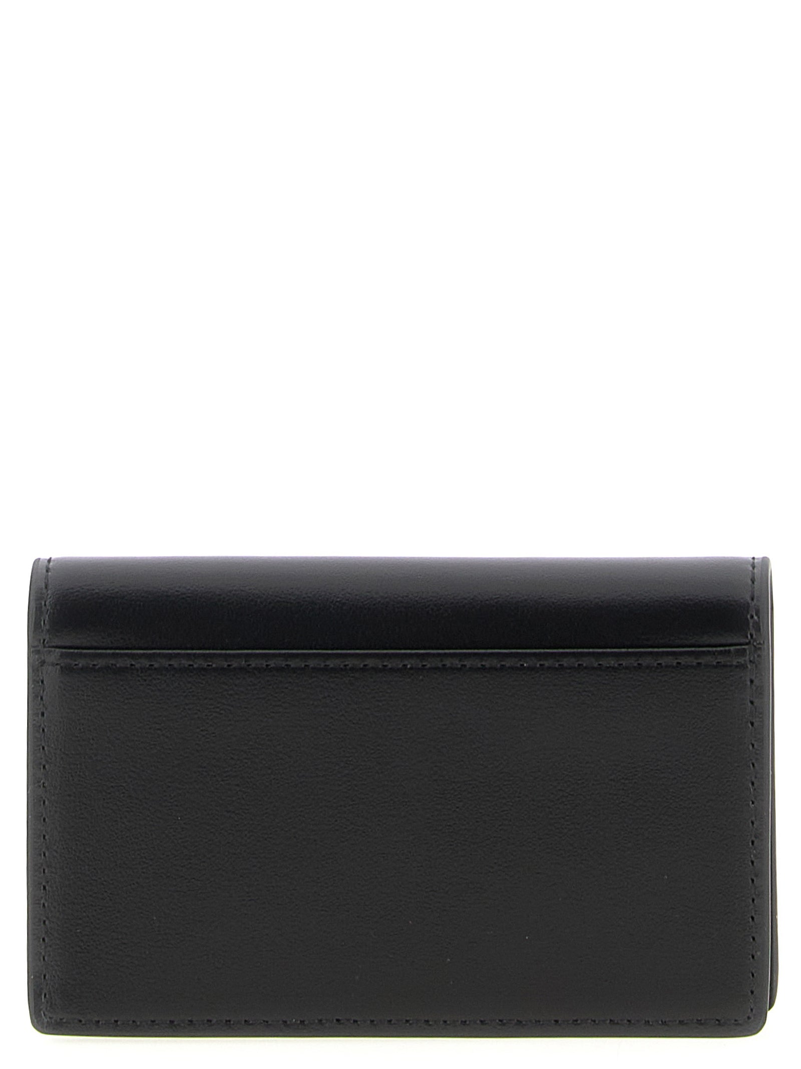 Diesel Black Leather Cardholder