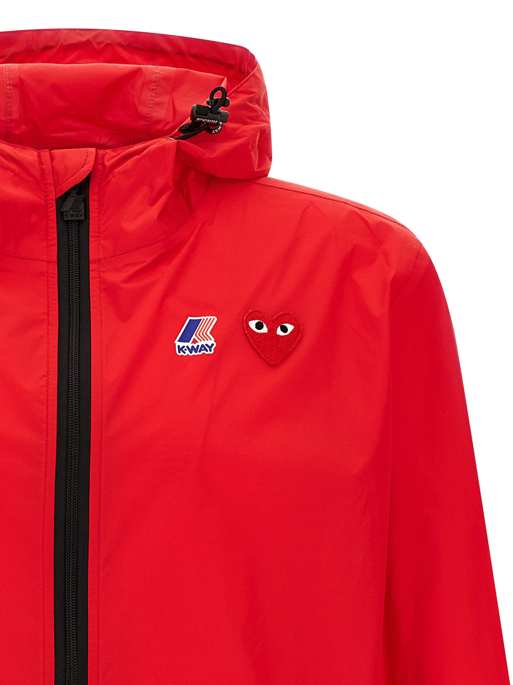 Comme Des Garçons Play Multicolor Nylon Shell Jacket