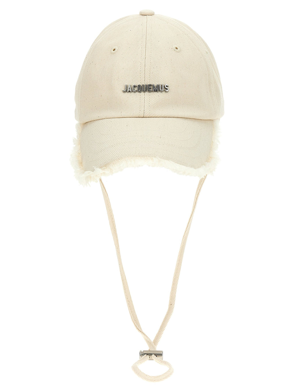 Jacquemus White Cotton Cap (Baseball Hat)