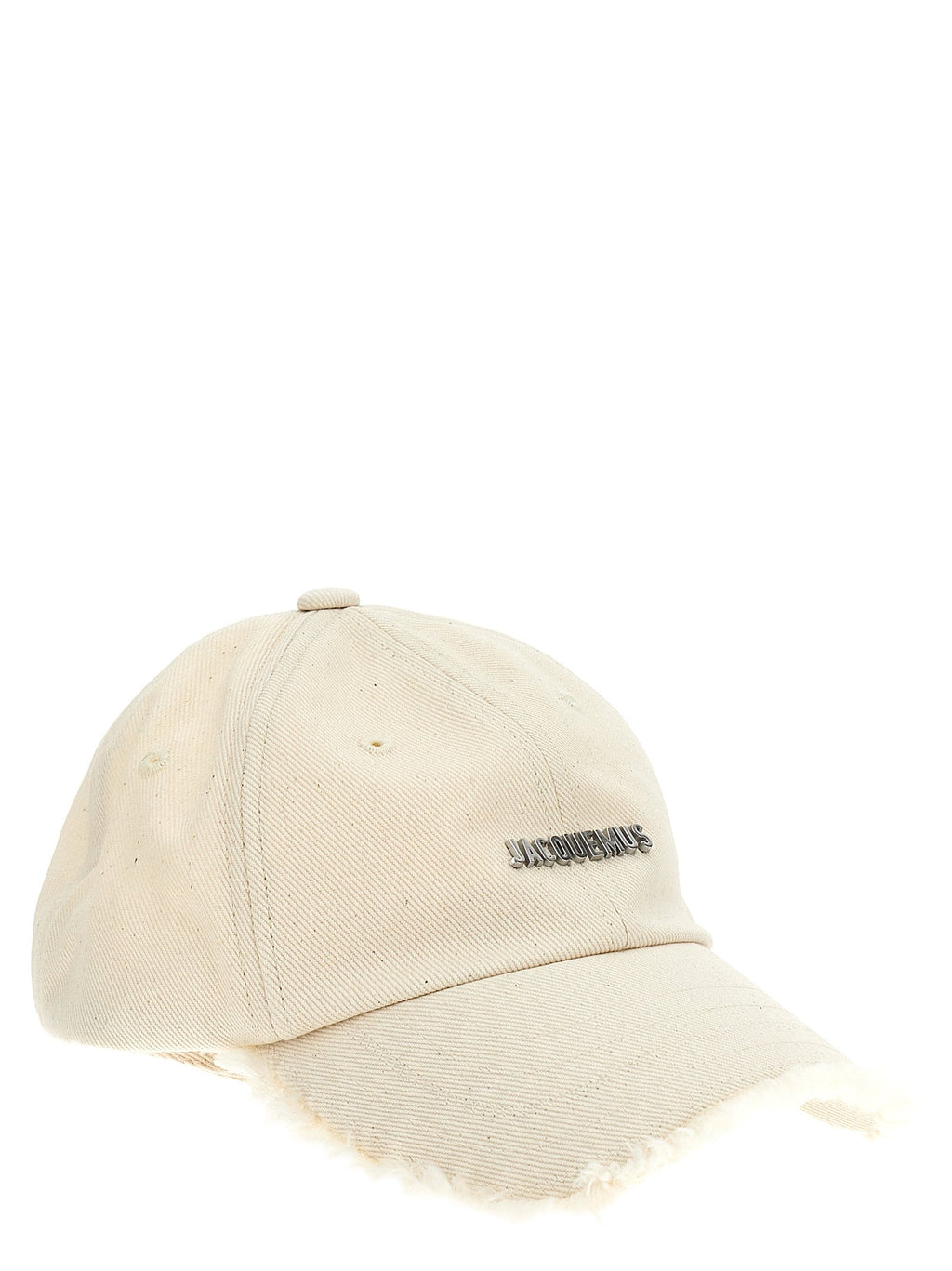 Jacquemus White Cotton Cap (Baseball Hat)