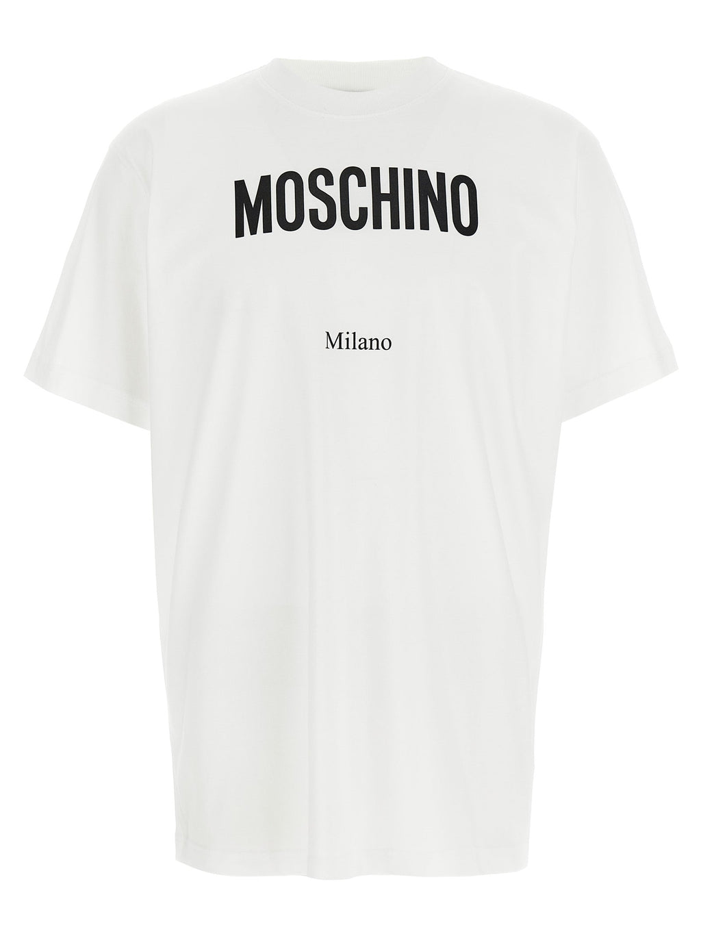 Moschino Bicolor Cotton T-Shirt