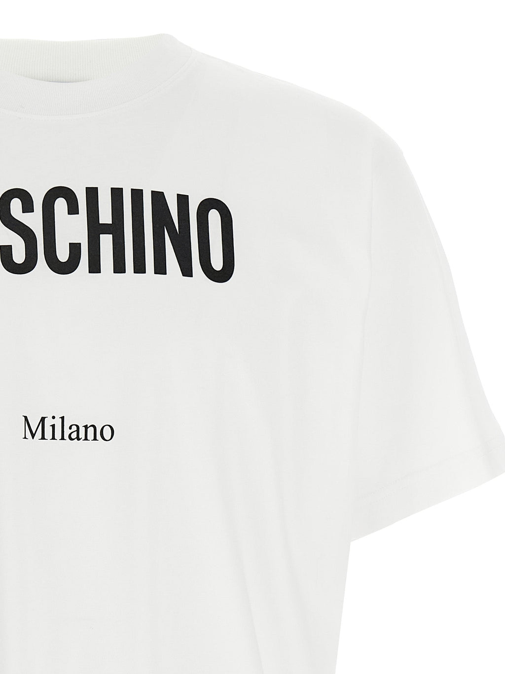 Moschino Bicolor Cotton T-Shirt
