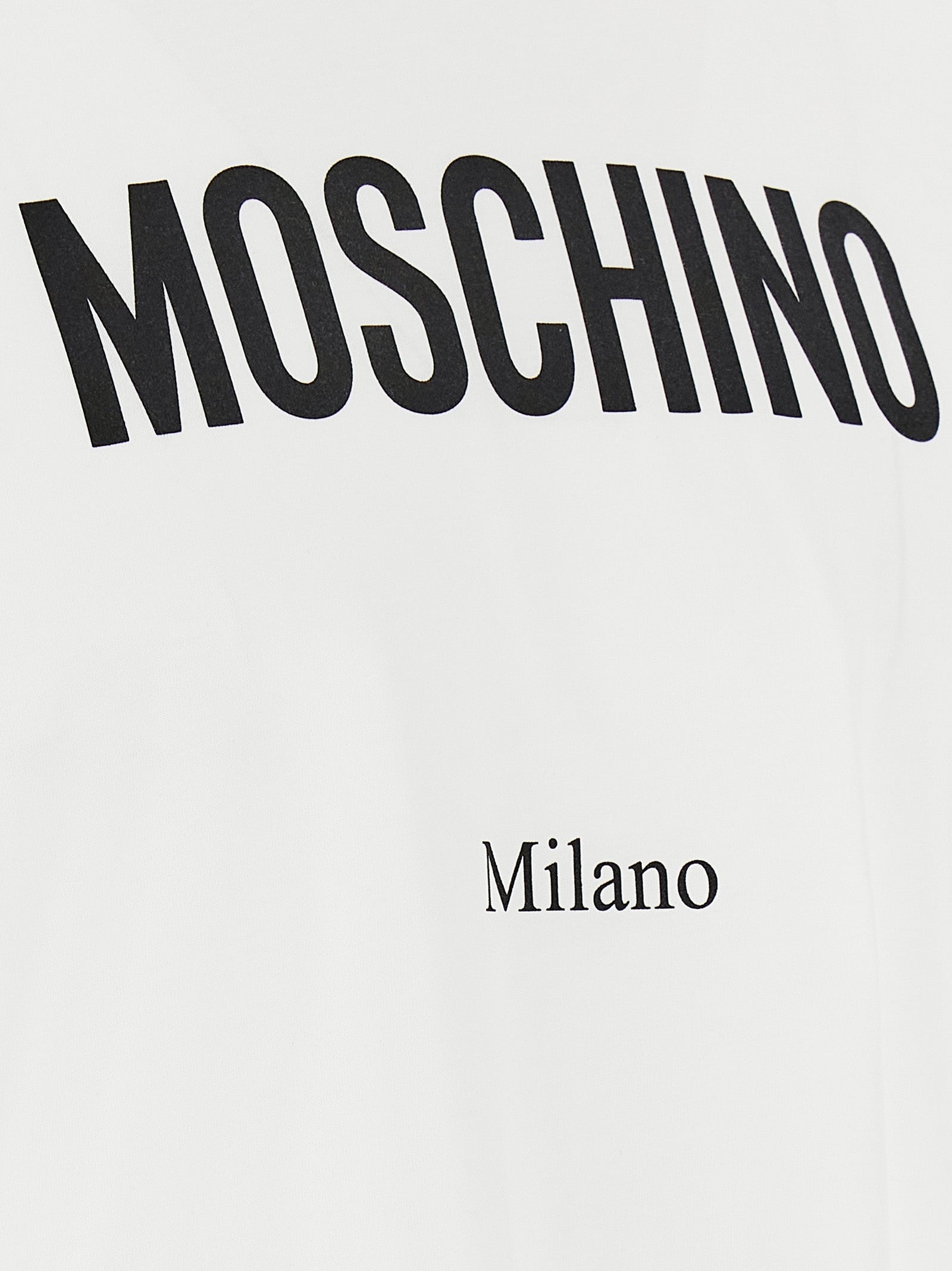 Moschino Bicolor Cotton T-Shirt