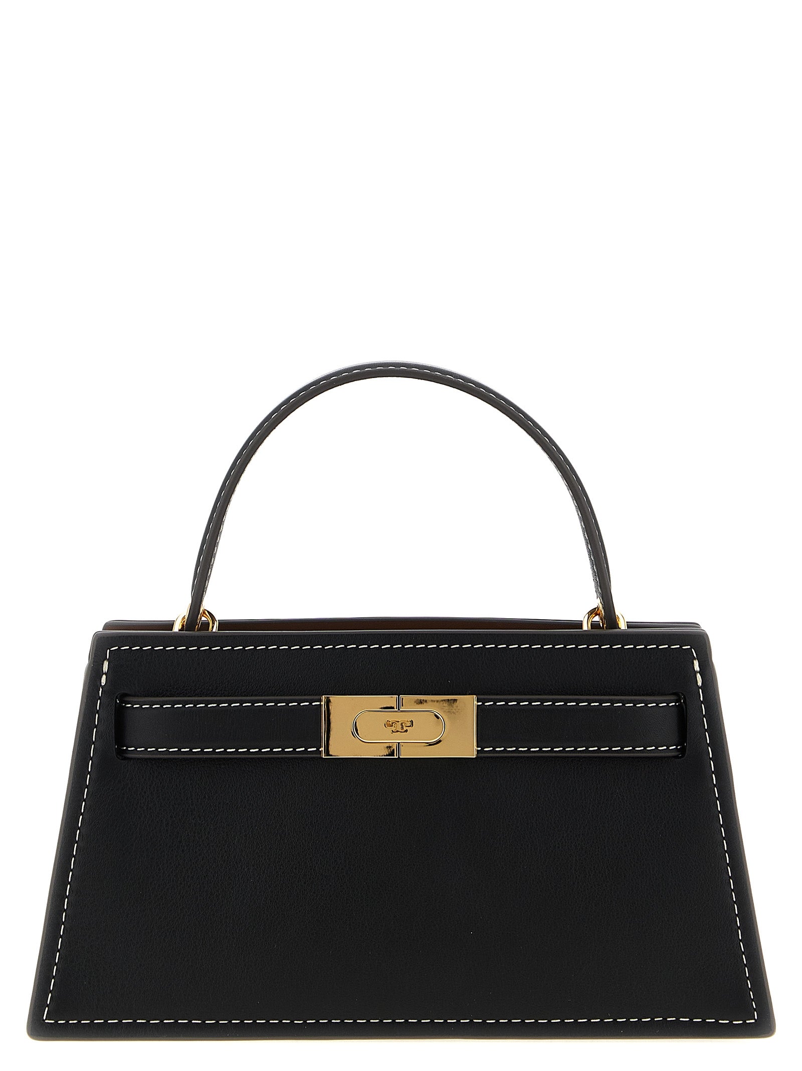 Tory Burch Black Cowhide Handbag