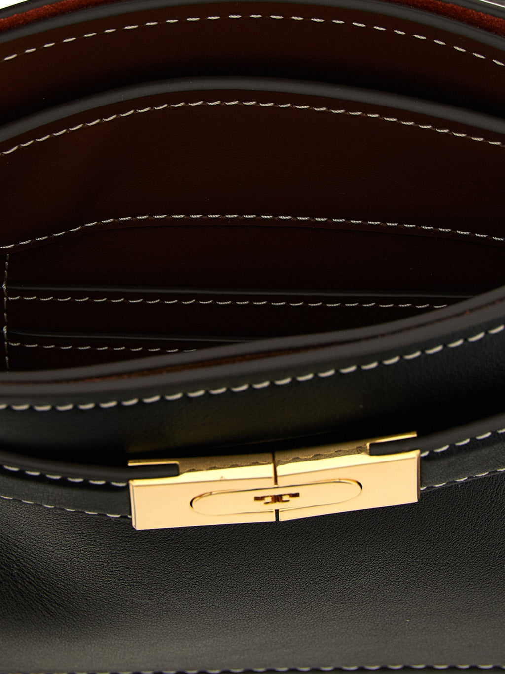 Tory Burch Black Cowhide Handbag