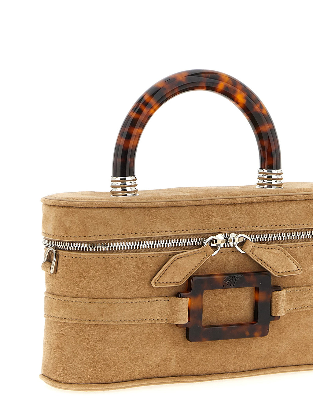 Roger Vivier Beige Goatskin Handbag