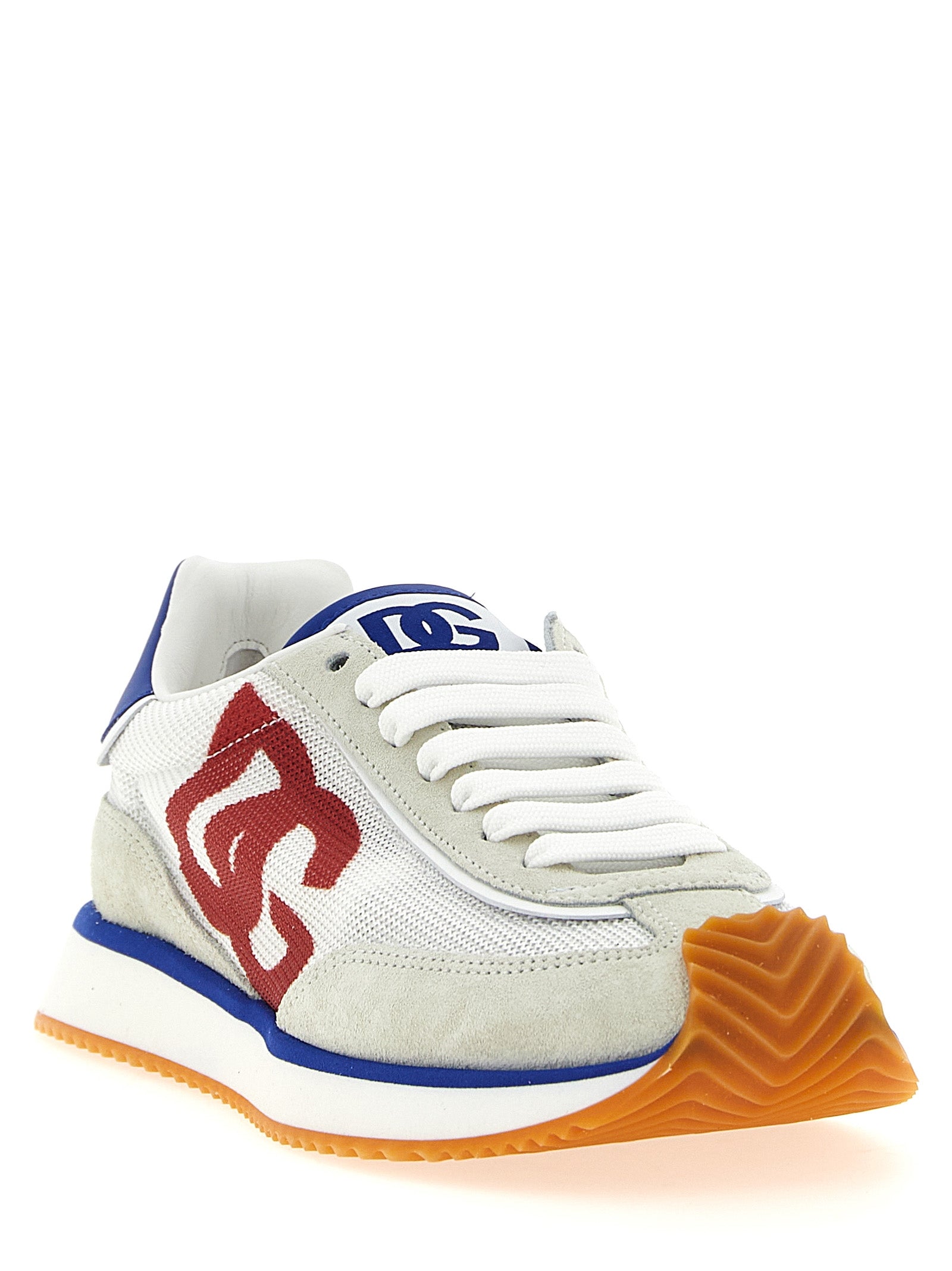 Dolce & Gabbana Multicolor Polyester Athletic Sneakers