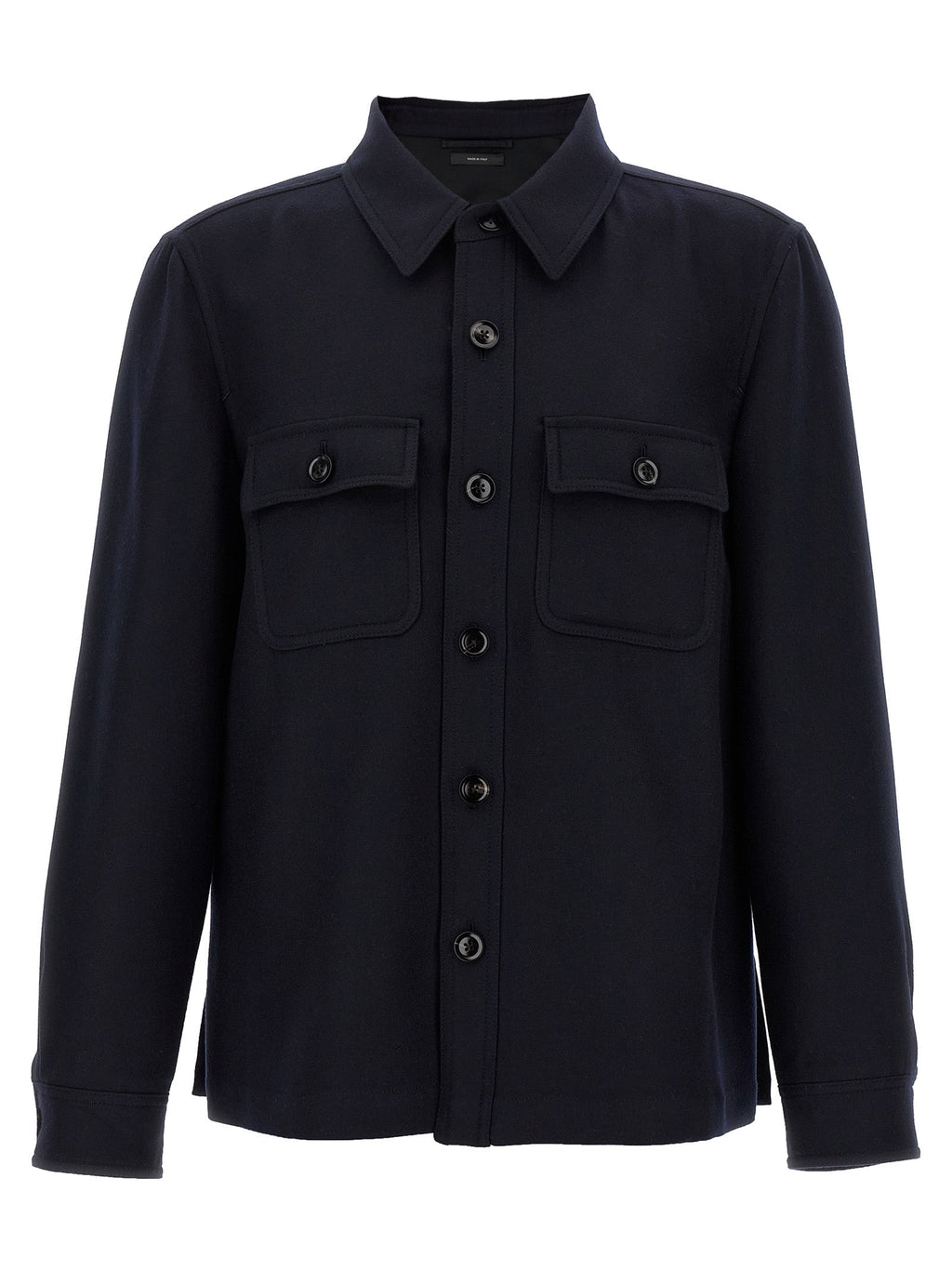 Tom Ford Blue Wool Blouse