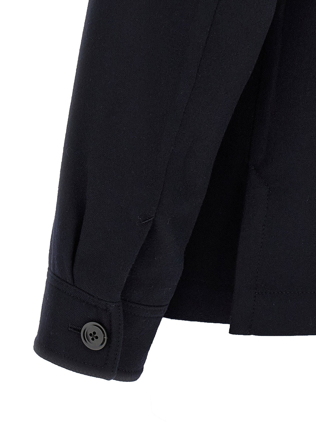 Tom Ford Blue Wool Blouse