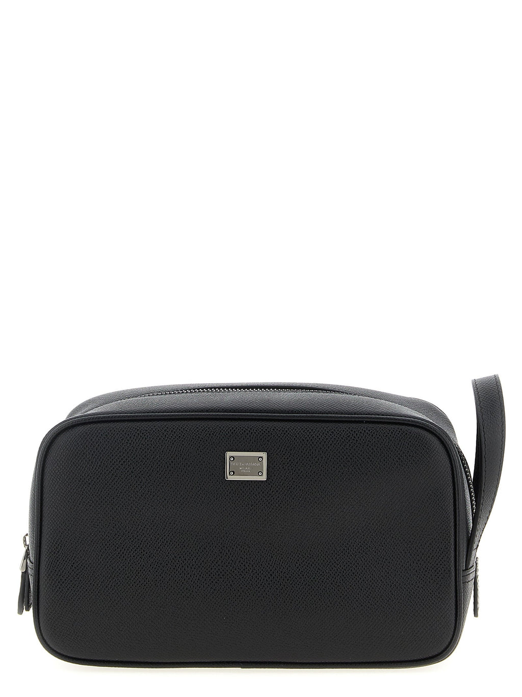 Dolce & Gabbana Black Calfskin Leather Wallet