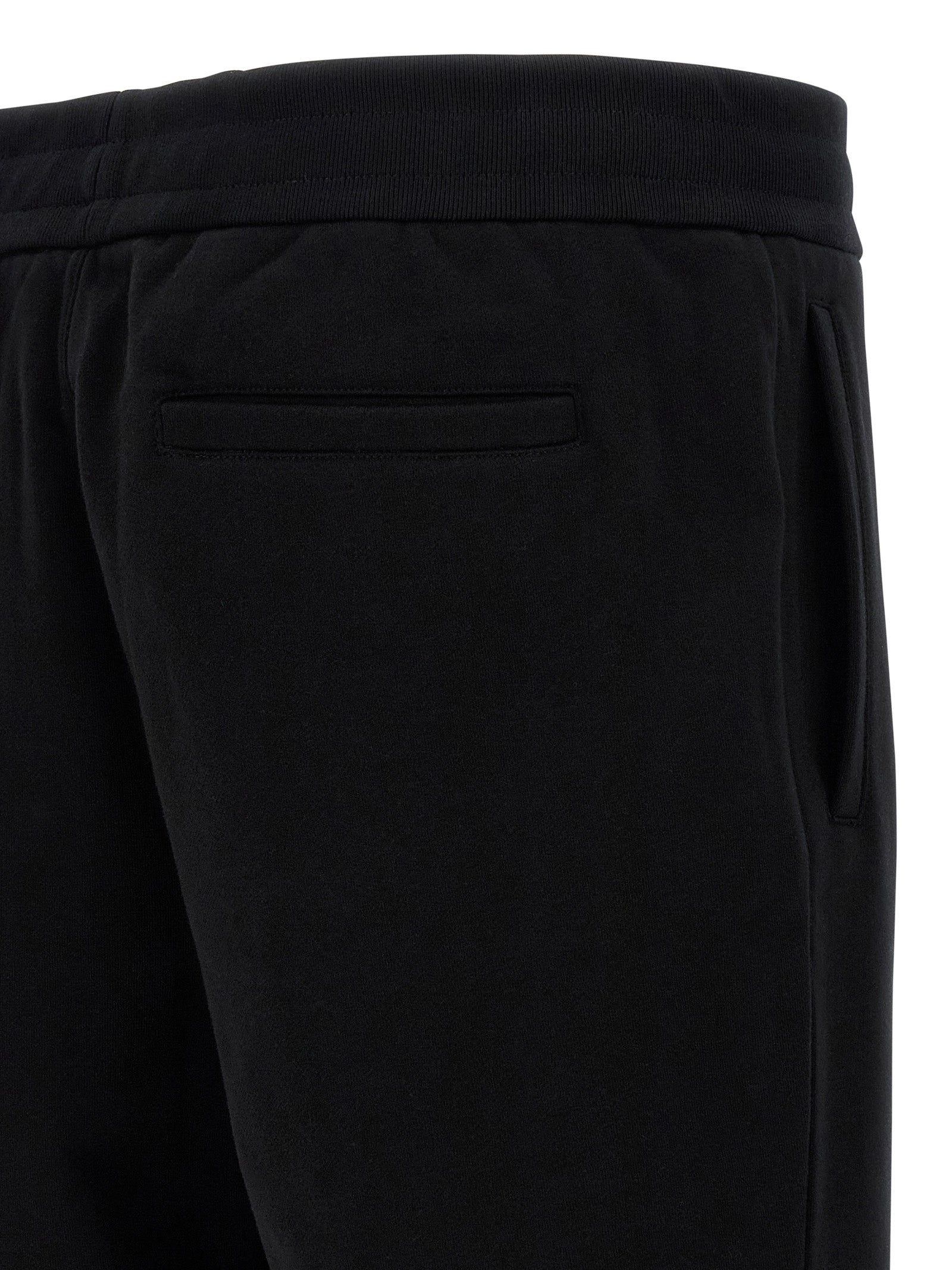 Versace Black Cotton Joggers (Workout Pants)