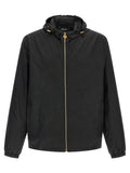 Versace Black Nylon Shell Jacket
