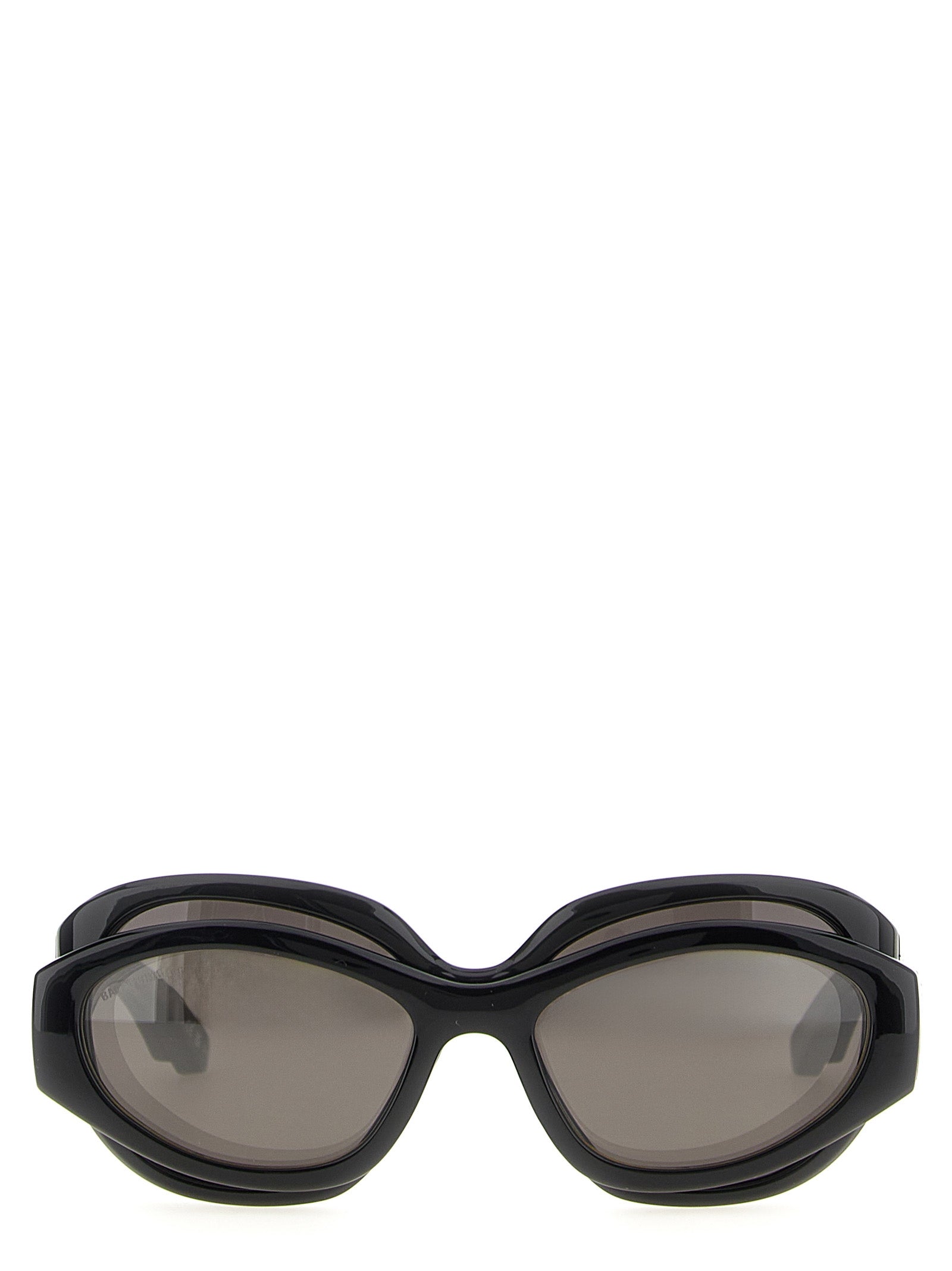 Balenciaga Black Polyamide Sunglasses