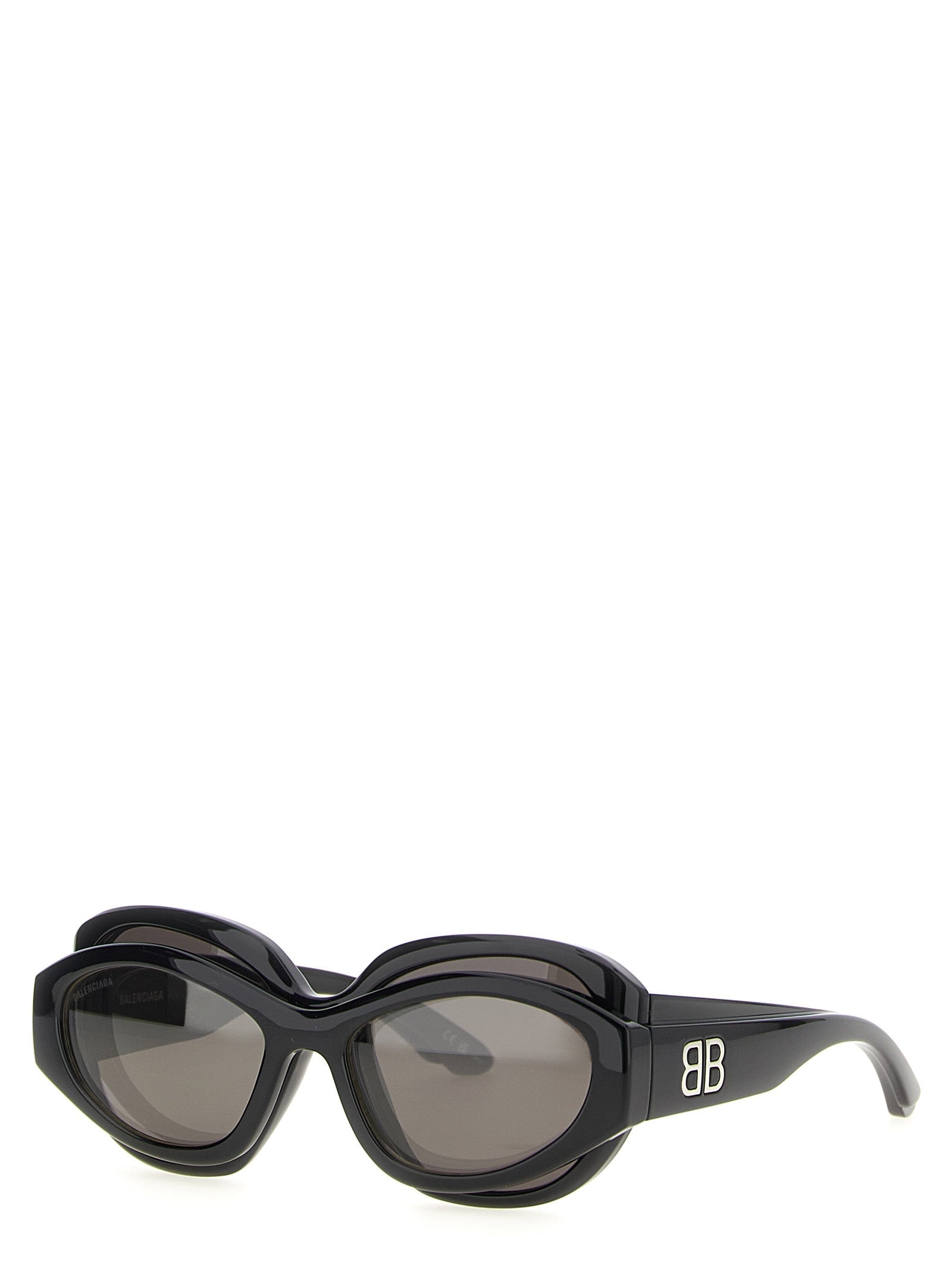 Balenciaga Black Polyamide Sunglasses