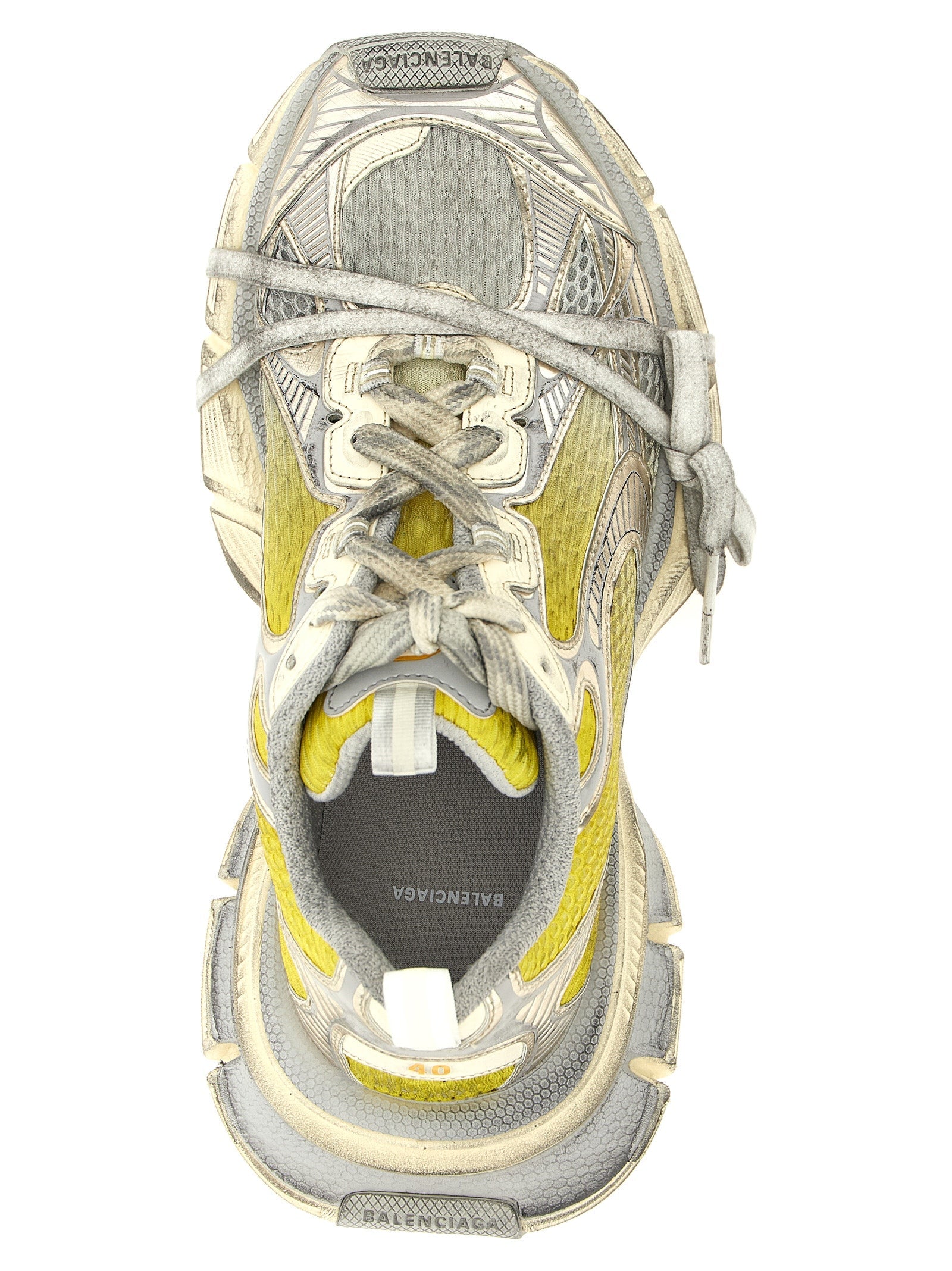 Balenciaga Bicolor Polyethylene Athletic Sneakers
