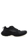 Balenciaga Black Calfskin Athletic Sneakers