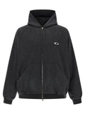 Balenciaga Gray Cotton Sweatshirt