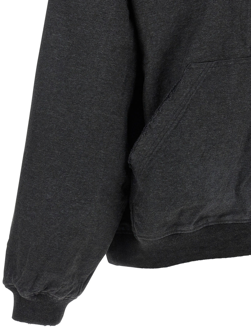 Balenciaga Gray Cotton Sweatshirt