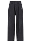 Balenciaga Gray Cotton Casual Pants